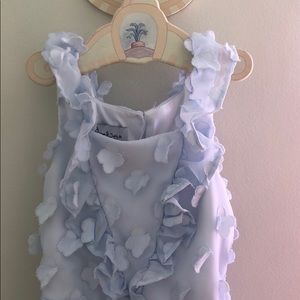 Powder blue girls dress